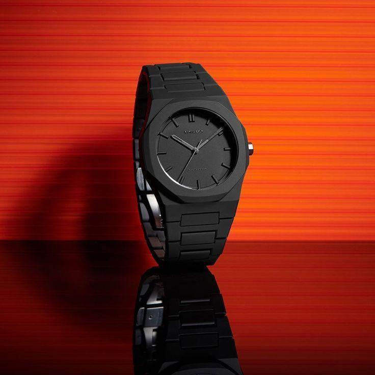 Black aura arabic watch