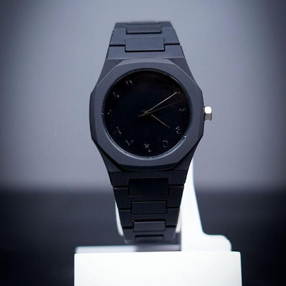 Black aura arabic watch