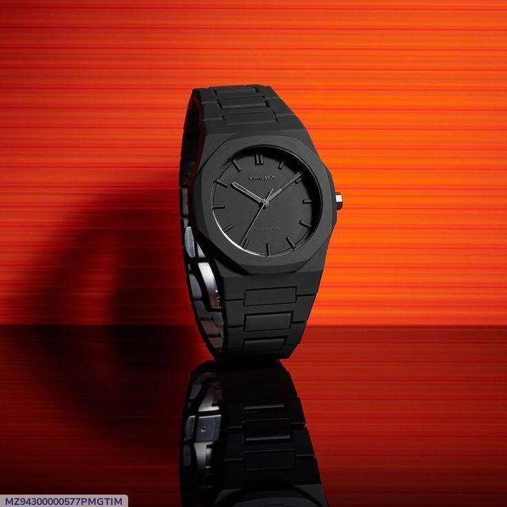 Black aura arabic watch